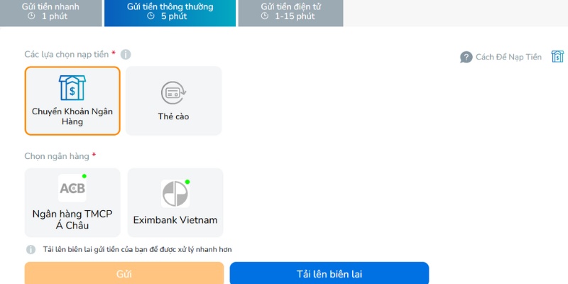 Gửi vốn qua hệ thống ngân hàng lớn an toàn